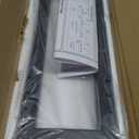 Spice Rack Shelf for Kitchen Stove, Over The Stove Shelf with 4 Level Adjustable Height, Over Stove Spice Rack with 4 Hooks, Black