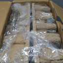 Spacekey Espresso Machine 20 Bar, 1350W Expresso Coffee Machines with Milk Frother, Compact Stainless Steel Espresso Maker with 39oz Removable Water Tank for Cappuccino, Latte, Americano, Silver