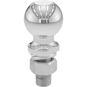 CURT 40007 Chrome Trailer Hitch Ball, 10,000 lbs, 2-5/16-Inch Diameter, 1 x 2-1/4-Inch Shank