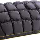 YOUR MOON Fluffy Support Bed Pillow King Size, Super Soft Premium Down-Alternative Filling for Sleeping, Luxury Hotel Quality Bed Pillows for Side Sleeper (Gray) (King (Pack of 1))