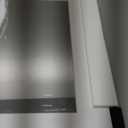 Hasipu Farmhouse Bathroom Mirror, 22"x30" Rustic Wood Framed Wall Mounted Mirror, White Vintage Vanity Mirror Barn Door Style Decorative Mirrors