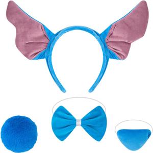 Alien Dog Costume Accessories  Halloween & Cosplay Fancy Dress Up Adults (Blue)