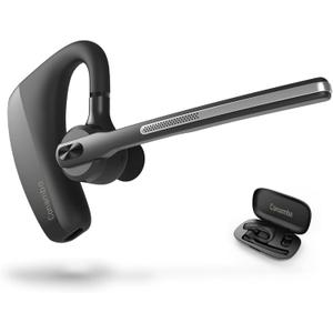 Conambo 2025 Upgraded K18 Bluetooth Headset V5.1 Wireless Headset with Dual Mic Noise Canceling& Mute, 16Hrs Talk time Single Ear Bluetooth Earpiece for iPhone Android Cell Phone Trucker Office Work (Black) Conambo 2025 Upgraded K18 Bluetooth Headset V5.1 Wireless Headset with Dual Mic Noise Canceling& Mute, 16Hrs Talk time Single Ear Bluetooth Earpiece for iPhone Android Cell Phone Trucker Office Work (Black)