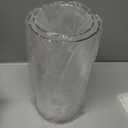 2 Pack Acrylic Cylinder Vases, Non-breakable Vase for Centerpieces, 10 inch Tall Clear Flower Vase Bulk Floating Candle Holder for Wedding Table Home Decor and Party