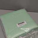 Mint Green Dish Drying Mat for Kitchen Counter Green Drying Mats Ultra Absorbent Reversible Microfiber Kitchen Countertop Protector Dishes Pad Large18x24 inch