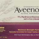 Aveeno Anti-Itch Cream, 1% Hydrocortisone, Maximum Strength, 1 Ounce 24 Pack