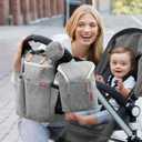 Skip Hop Baby Breastmilk Cooler Insulated Bottle Bag, Grab & Go, Chevron
