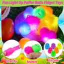 NAWITDA 36 Pack Easter Eggs Fillers with Mini Bunny Plush, Easter Eggs Filled with Toys Inside for Kids, Mini Stuffed Bunny Animals, Easter Basket Stuffers Easter Hunts Party Favors