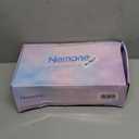 NEMONE Mermaid Light up Roller Skates for Girls, Purple Blue Skates for Toddlers, Beginner Kids Butterfly Roller Skates Indoor Outdoor, Size X