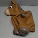 Waddle Bouncy Animal Hopper - Inflatable Hopping Animals, Indoors and Outdoors Fun, Pump Included, Riding Toys for Boys and Girls Ages 2 Years and Up, Brown Horse
