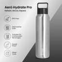 Sports Water Bottle Stainless Steel 27 Oz Leak Proof Gym & Sports Bottles for Men & Women Double Walled & Vacuum Insulated With Dishwasher Safe (SILVER)