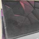 Neon Rug, Cool, Gaming Illusion, Gaming Room, for E-SPOR, Neon Look, Colorful, Teen's Rug, for Gamers, Boys Room, Gift for Him, Purple, 39X55inch//100x140Cm