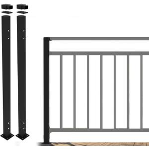 CR Fence & Rail V2 (ONLY) Top Rail Guard Rail End Post (NOT Compatible with Any Other System)