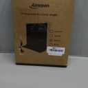 Aimosen 10 x 7 FT Black Backdrop Background for Photography, High-Density Polyester Fabric Pure Black Photo Backdrop Curtain Screen Collapsible Seamless for Photoshoot Portraits Party Video Studio