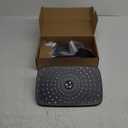 Veken 11.8 Inch Rectangle Rain Shower Head - Shower Heads with 6 Modes Handheld Spray Combo - Wide Rainfall shower with 70" Hose - 1.8gpm Dual Showerhead with Anti-Clog Nozzles - Matte Black