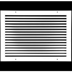 14" X 16" Aluminum Return Grille - Easy Air Flow - Linear Bar Grilles [Outer Dimensions: 15.5w X 17.5"h]