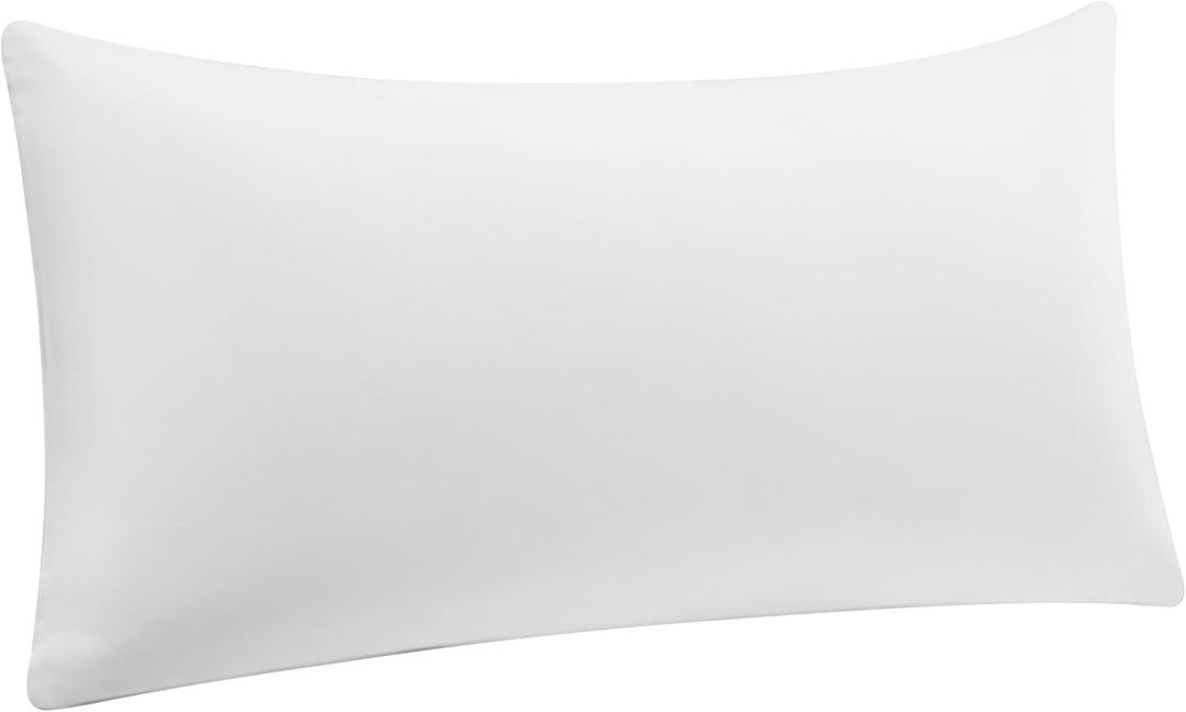 puredown 12x20 Pillow Inserts, Pack of 1, Fluffy Soft Lumbar Pillows Filled with Plump Stuffer, Rectangle Decorative Pillows for Couch, Sofa, Bed and Home Decor