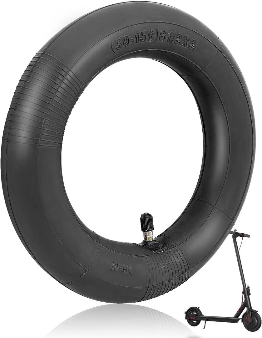 SYACHI 8 1/2 Inches Scooter Inner Tube Replacement,50/75-6.1 8.5 Inflated Inner Tubes Explosion-Proof Pressure-Resistant for Xiaomi M365 Pro 1S MI3 Lite Pro2 Gotrax GXL V2 Hiboy S2 Pro,1PC