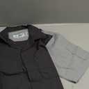 Red Kap Men's Standard Ripstop Crew Shirt, Short Sleeve, Charcoal/Grey,Large