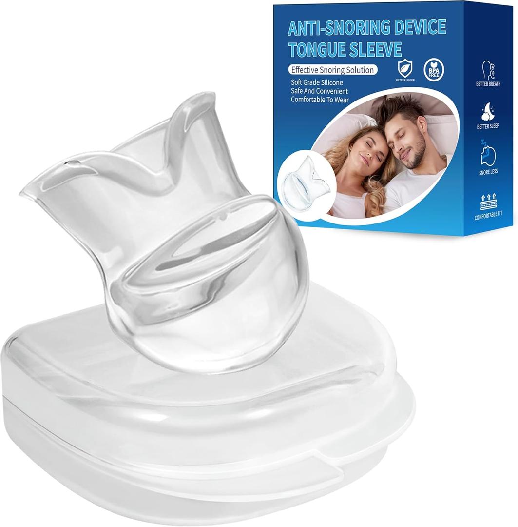 Snoring Solution - Anti-Snoring Device, Reusable Snore Solution Stopper for Men/Women-f16 (XL)