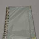 Aesthetic Thick Spiral Notebook Journal For Women in B5 Format - Stylish Linen Hardcover College Ruled Note Book w 300 Lined Pages - Cute Supplies For Bible Study & Staying Organized at Work or School (Sage Green)