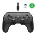 8Bitdo Pro 2 Wired Controller for Xbox, Hall Effect Joysticks and Hall Triggers, 3.5mm Audio Jack, Compatible with Xbox Series X|S, Xbox One, Windows 10/11 - Officially Licensed (Black)