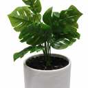 Fake Leaves Plant Pot