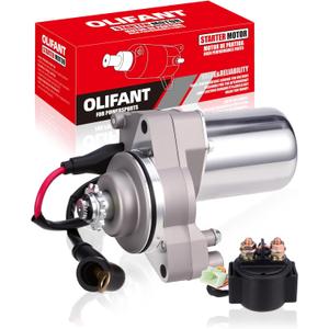 Starter Motor for 90cc 110cc 125cc Chinese ATV 3 Bolt Starter with Wire for Taotao Jetmoto Roketa Sunl Coolster