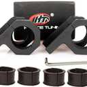 Round Bar Clamp Bracket Kit - Pack 2 Clamps, Roof Cage Holder for 1 1/8" Bar