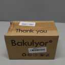 Bakulyor 50pcs Black Landscape Staples + 50pcs Buffer Washer, 6 Inch 11 Gauge Garden Stakes Staples, U Shaped Galvanized Lawn Pins Heavy Duty Yard Ground Pin for Weed Barrier Sod Fabric Decorations