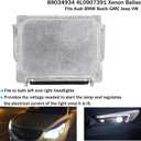 89034934 4L0907391 4L0907391A Xenon HID Headlight Ballast Compatible with BMW 1-Series GMC Acadia Grand Cherokee Commander S60 VW Passat Eos Mitsubishi Eclipse Buick