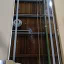 YITAHOME Large Vanity Desk with Mirror & Light, Power Outlet, Makeup Vanity Set with 2 Drawers and 3 Level Storage Dressers, 3 Lighting Modes Adjustable Brightness, Bedroom Dressing Table, White