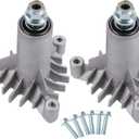 Replacement Spindle Assembly Pack of 2 - Compatible with Husqvarna Tractor Mowers, AYP, Bernard, Loisirs, Craftsman, McCulloch - 36", 38" and 42" Deck - Replaces 532130794, 130794, 128285, 285-456