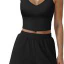 Sampeel Two Piece Sunner Outfits 2 Piece Sets 2025 Black, M 
