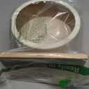 2 Pcs 7.9" M Size Wooden Hamster Wheels and Hamster Water Bottle Set Guinea Pig Running Silent Exercise Wheels Small Animal Water Dispenser Stand Holder for Guinea Pig Gerbil