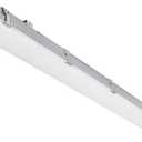 4FT Vapor Tight LED Light Fixture, 60W/50W/40W Wattage Selectable 7200lm 5000K 100-277V, 0-10V Dimmable Vapor Proof LED Light for Car Washes Parking Garages, UL Listed