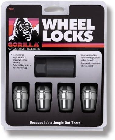 Gorilla Automotive 71631N Acorn Wheel Locks (12mm x 1.50 Thread Size) - Pack of 3
