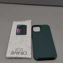 Crave Dual Guard for iPhone 14, Shockproof Protection Dual Layer Case for Apple iPhone 14 (6.1") - Forest Green