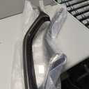 Car Accessories Fit For Mazda CX-5 CX5 CX8 2017-2021 Exterior Front Lower Grill Grille Trims Cover Grill Molding (Carbon Fiber Style) ABS 2 PCS