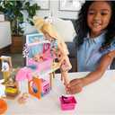 Barbie Doll (11.5-in Blonde) and Pet Boutique Playset with 4 Pets, Color-Change Grooming Feature and Accessories, Great Gift for 3 to 7 Year Olds