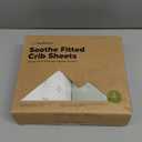 KeaBabies 2Pack Organic Crib Sheets for Boys, Girls  52x28 Fitted Crib Mattress Sheet Neutral, Breathable Jersey Cotton Cover for Baby Bed, Toddler Mattress, Soft & Cute Prints (Herb)