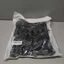 ASPO Men's Packable Puffer Jackets Winter Lightweight Detachable Hood Water-Resistant Down Coats Warm Insulated Hiking Travel (Medium, Black)