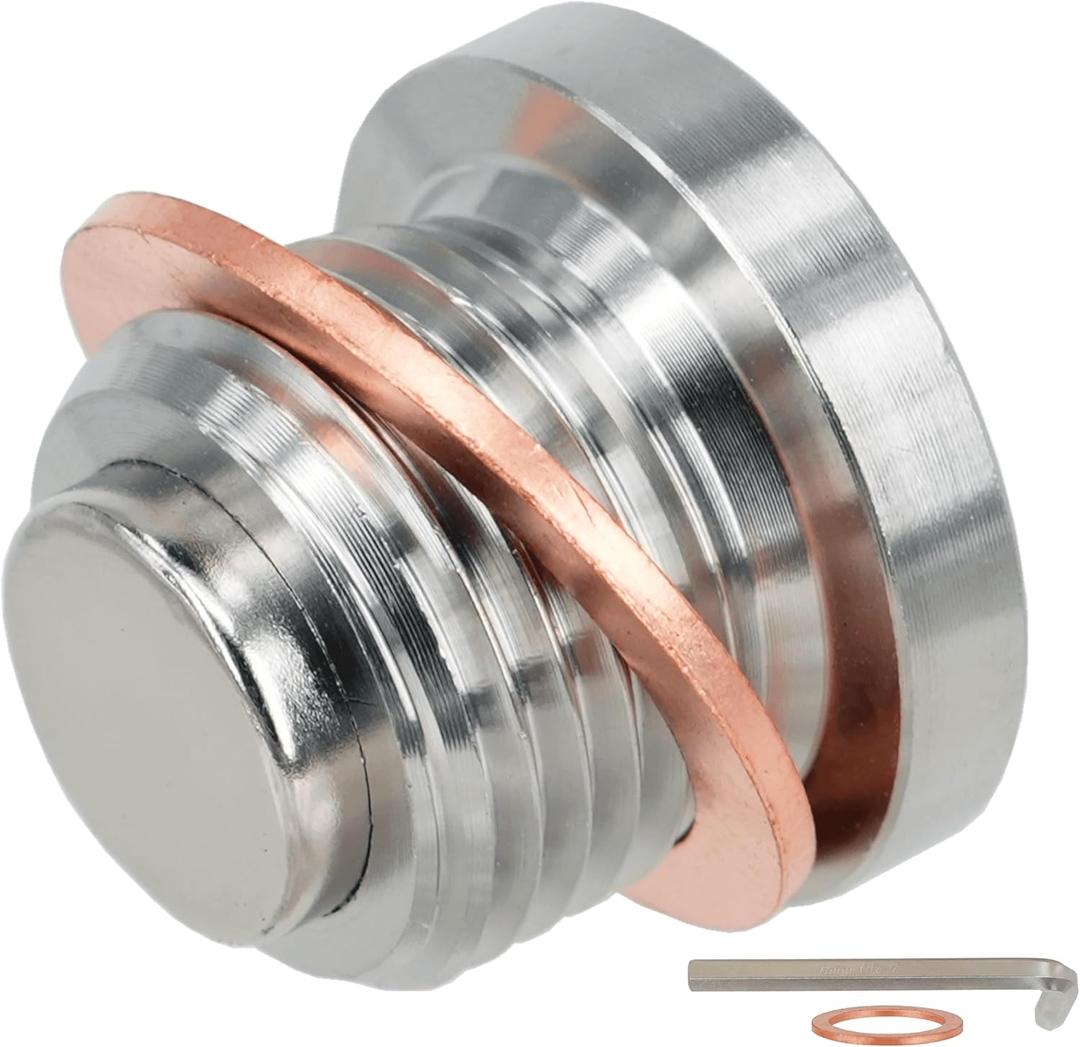1PC Stainless Steel Magnetic Sump Engine Oil Drain Plug Fit Porsche 911 986 996 997 Boxster Cayman