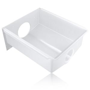PartsBroz WPW10670845 Ice Bucket for Freezer Tray for Whirlpool Ice Maker Tray, Kenmore Ice Bin Replacement Amana KitchenAid Maytag Refrigerator Ice Cube Container Part W10670845 3451073 PS11757044