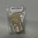 2 PCS Car 2-in-1 Sunglass Holder, Scratchproof & Heat-resistant Single-hand Glasses Holder, Sun Visor Glasses Clip with Elastic Snap Fastener, Universal for Most Cars, Trucks (Beige)