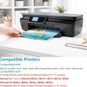 910XL Ink Cartridges Black Replacement for HP 910 XL Compatible for HP910 HP910XL to use with OfficeJet Pro 8020 8025 8028 8030 8035 8010 8015 8018 8022 Printers with V15.3.1 Chip (2-Pack, Black)