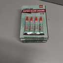 6 x Super Glue Liquid Clear Glue for Wood Plastic Metal, Instant Superglue All Purpose Multipack Cyanoacrylate Adhesive Repair Ceramic Model Leather Rubber Glass Pottery, Strong Bonding Single Use (4 x 3g)