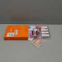 Modelones Dip Powder Nail Kit, 4 Colors Hot Pink Rose Glitter Valentine's Day Dipping Starter Set with Liquid and Complete Accessories for French Nails Art Salon DIY at Home Manicure