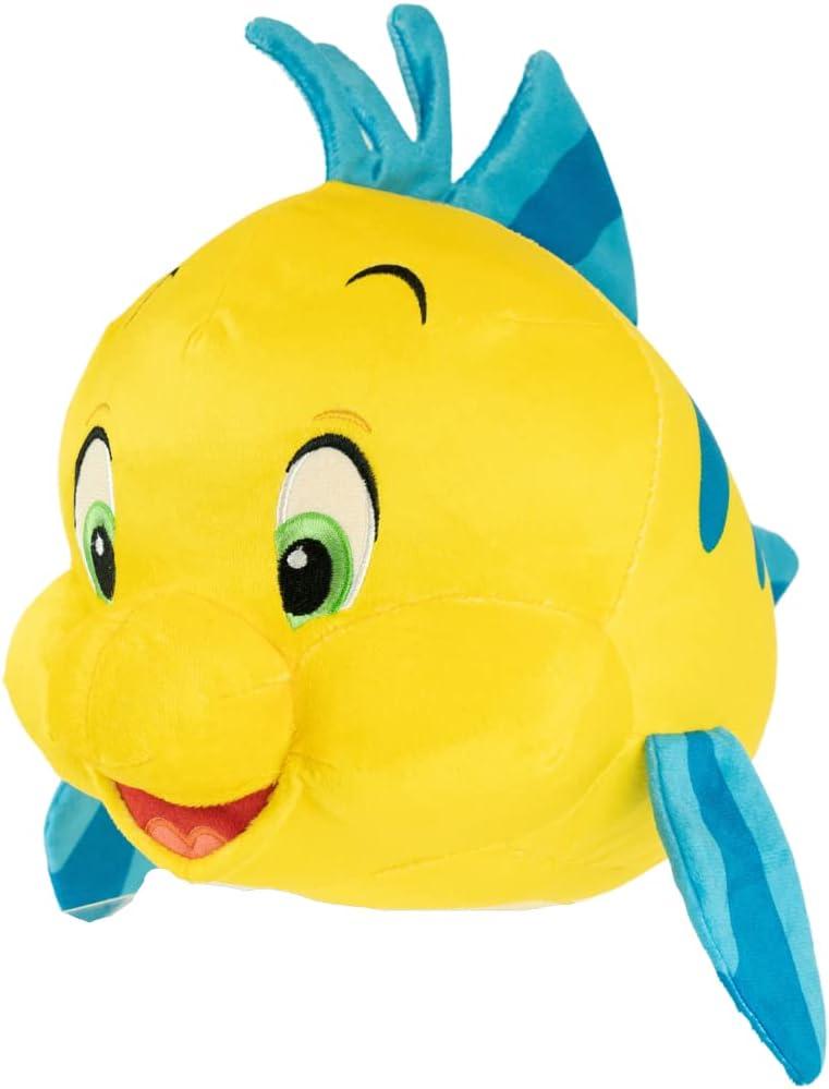 Franco The Little Mermaid Flounder Kids Bedding Super Soft Plush Cuddle Pillow Buddy, (Official Licensed Disney Product) (Standard)