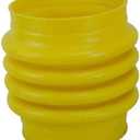 220mm Bellows Boot Jumping Jack Compactor Bellow for Wacker Rammer Tamper Polyurethane Yellow